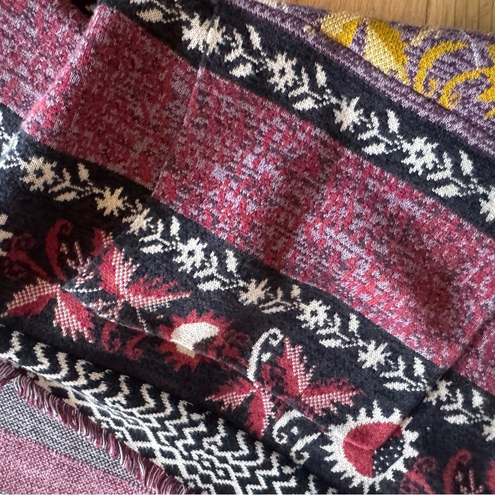 Tigerlily Multicolor Patterned Cotton Cardigan - image 10